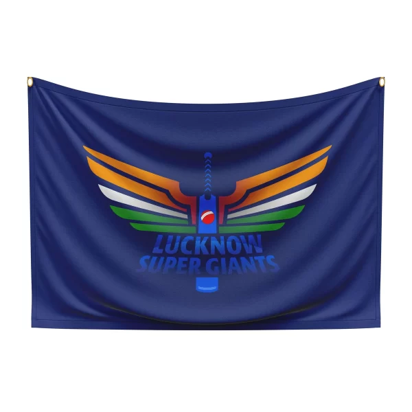 Lucknow Supergiants Flag