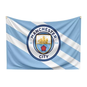 Manchester City Football Club Flag