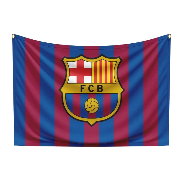 FC Barcelona Football Club Flag