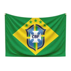 Brazil Football Flag